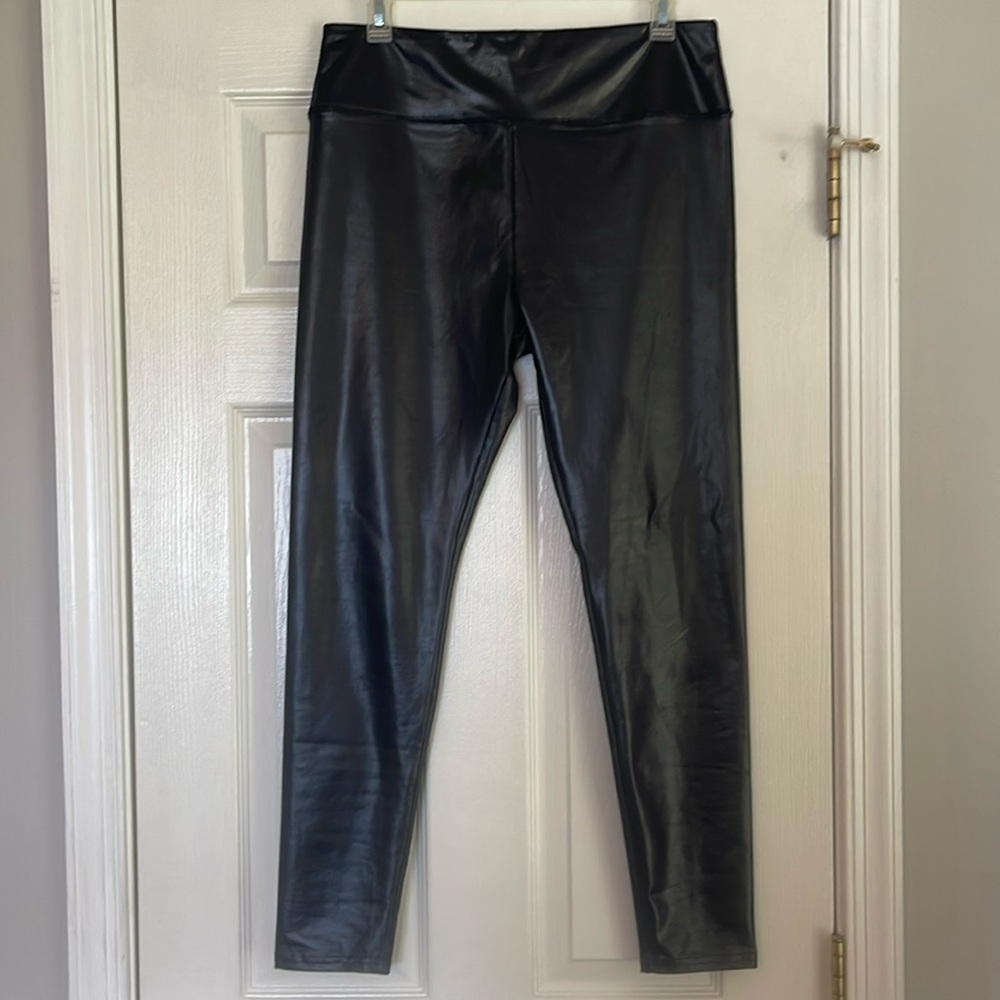 Wild Fable Black Faux Leather Leggings